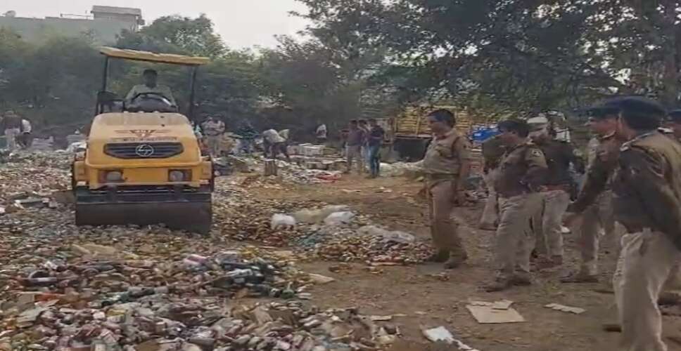 राजसमंद में अवैध शराब के साथ तीन आरोपी गिरफ्तार, 272 बोतलें बरामद