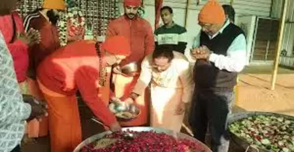 भीलवाड़ा के हरिशेवा उदासीन आश्रम में महामंडलेश्वर स्वामी हंसराम उदासीन का 65वां जन्मदिन