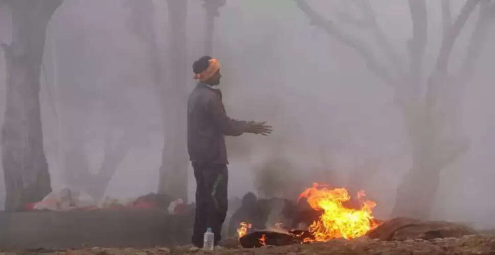 सवाई माधोपुर में तीन दिन का कोहरा येलो अलर्ट, दिनभर छाया कोहरे का साया