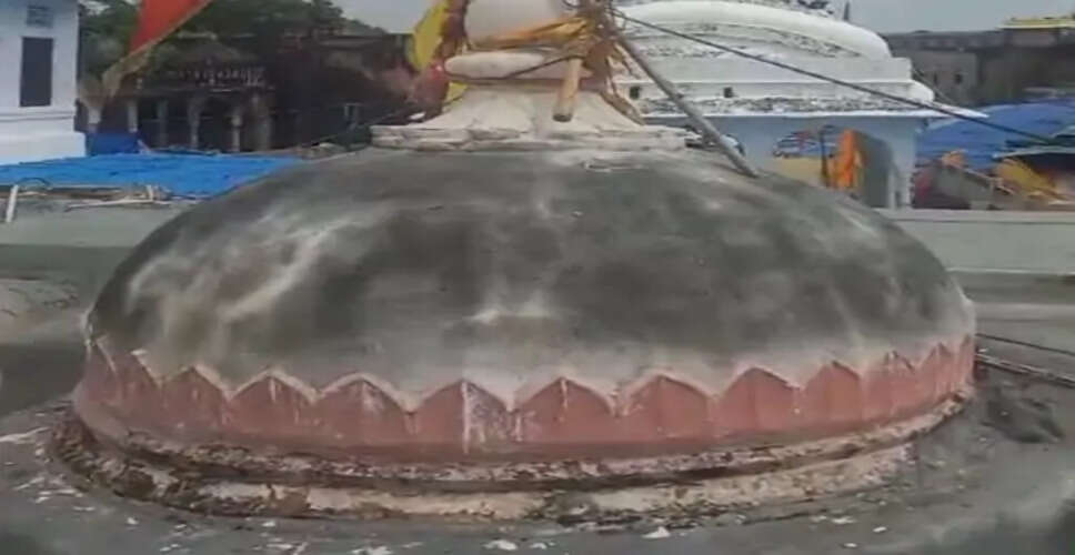 Tonk डिग्गी कल्याण मंदिर पर बिजली गिरने से सामान जला&nbsp;