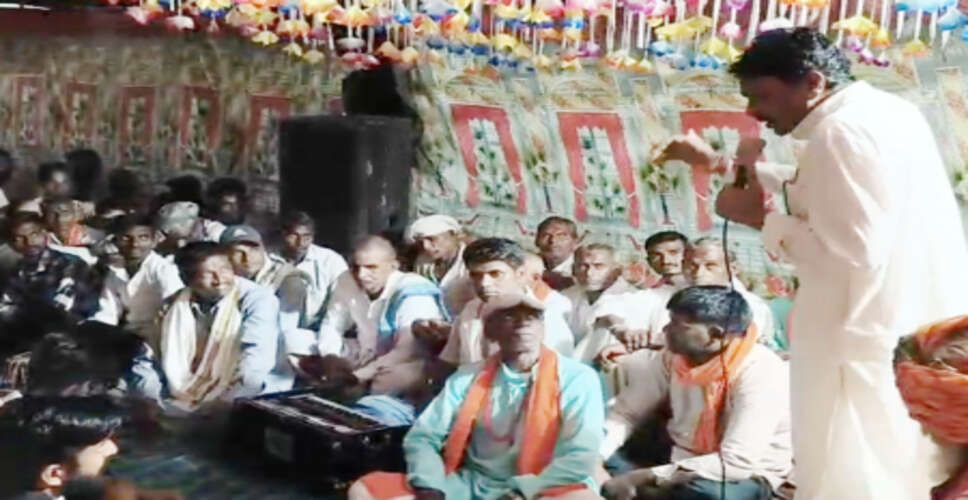 सागवाड़िया गांव में धर्मसभा: साधु-संतों ने समाज को सत्कर्म और नशामुक्त जीवन का संदेश दिया