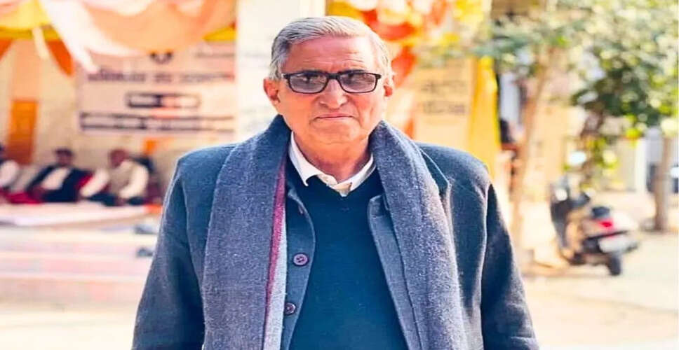 राजस्थान में शोक की लहर, दिग्गज वामपंथी नेता नवरंग सिंह चौधरी का 73 वर्ष की आयु में निधन