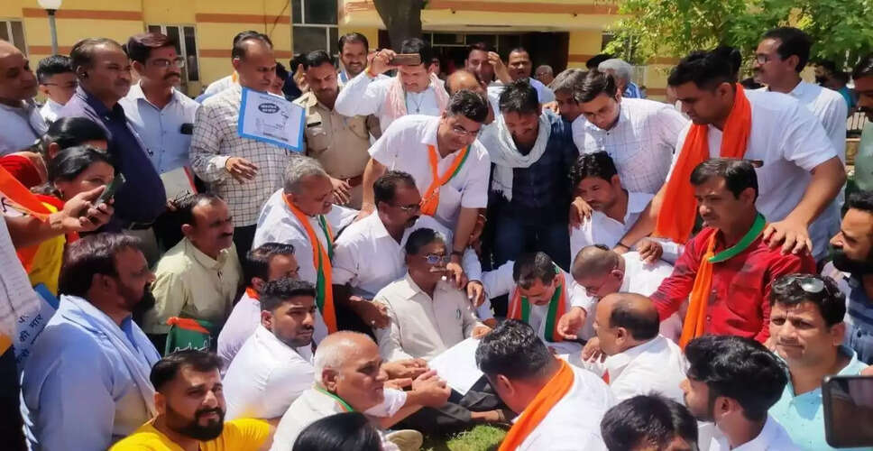 Nagaur&nbsp;भाजपा प्रदेश अध्यक्ष बोले, 24 घंटे में अपराधी नहीं पकड़े गए तो प्रदेशव्यापी होगा आंदोलन