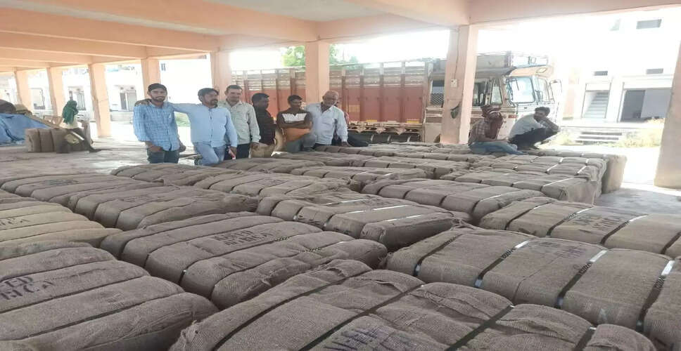 Karoli&nbsp;वेयरहाउस के तौल कांटे पर सरसों की तुलाई में आ रही दिक्कत, व्यापारियों को नुकसान
