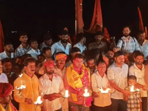 तनोट माता मंदिर से शुरू हुई 400 किलोमीटर की ओरण पदयात्रा संपन्न, तेमड़ेराय मंदिर में महाआरती; हजारों श्रद्धालु जुटे