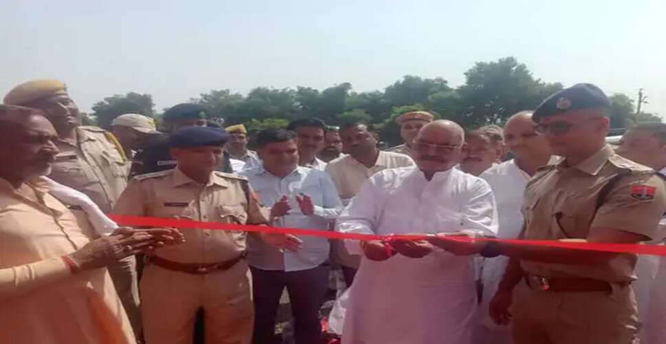 Bharatpur खेड़ली मोड़ चौकी को पुलिस थाने में किया अपग्रेड