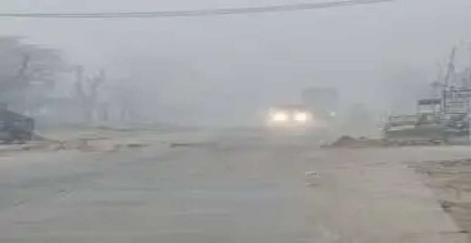 Karoli&nbsp;में छाया सीजन का सबसे घना कोहरा, तापमान 8 डिग्री दर्ज