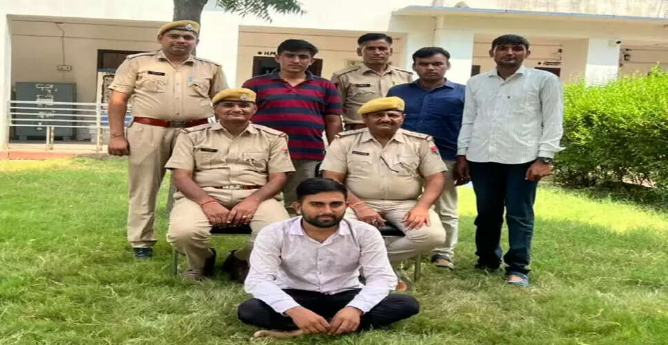 Barmer चोरी की कार लेकर जोधपुर से जिले में पहुंचा हिस्ट्रीशीटर, पुलिस ने दबोचा 