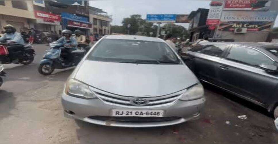 अजमेर में कार का शीशा तोड़कर 9.80 लाख रुपये चोरी मामले का खुलासा, कोतवाली पुलिस ने आरोपी को दबोचा