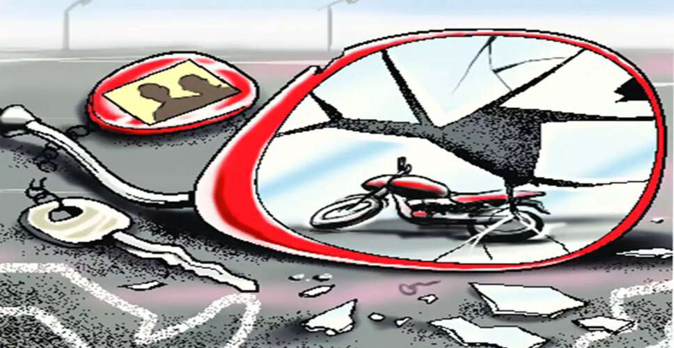 Tonk  गांव लौटते समय ओवर स्पीड कार खंभे से टकराई, 1 की मौत, 4 घायल