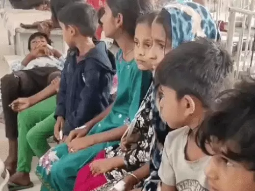 भीलवाड़ा में रतनजोत के बीज खाने से 8 बच्चे बीमार, अस्पताल में भर्ती