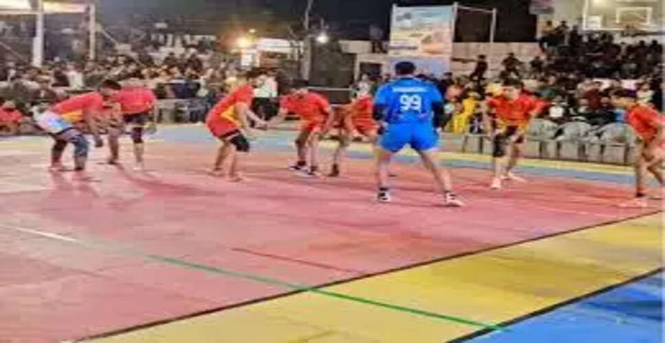 Bhilwara&nbsp;खेलो कबड्डी प्रतियोगिता में वार्ड 56 बनी कबड्डी की सिरमौर जीता 1 लाख का प्राइज
