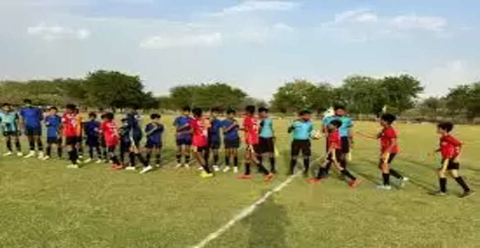 Alwar&nbsp;राज्य स्तरीय फुटबॉल प्रतियोगिता में जिले ने सीकर को हराया