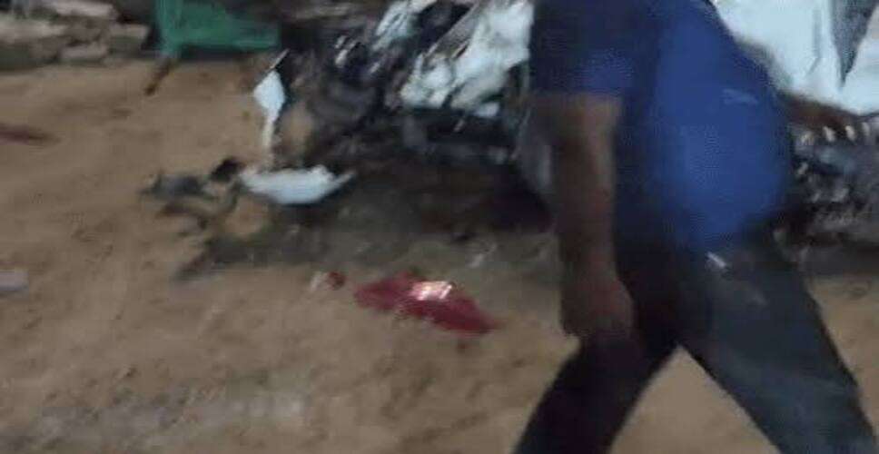 बीकानेर में भीषण सड़क हादसा: कई फीट उछलकर पलटी फॉर्च्यूनर, दो युवकों की मौके पर मौत
