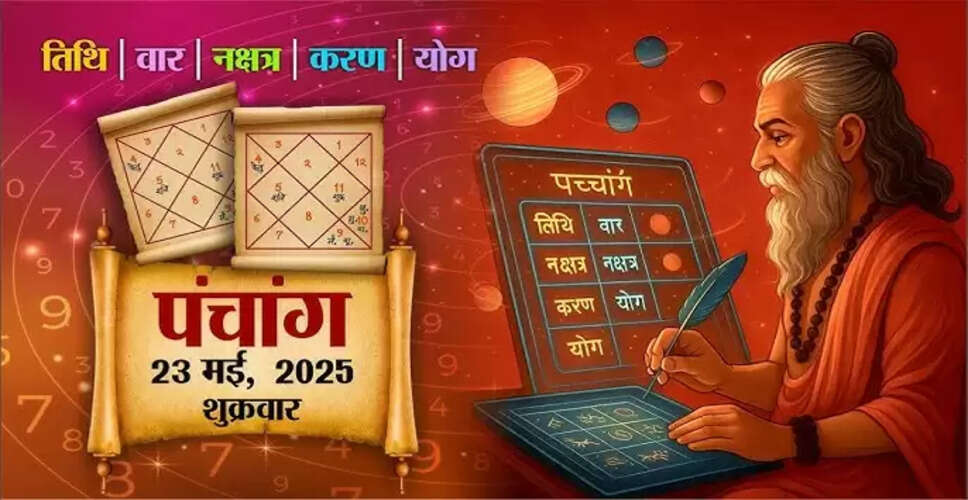 2 मिनट के शानदार वीडियो में&nbsp;जानिए शुक्रवार के दिन का शुभ मुहूर्त, राहु काल, आज की तिथि और ग्रहों की चाल का विस्तृत विश्लेषण