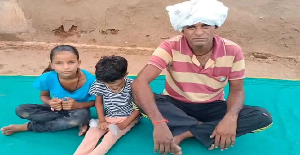 Banswara टूटा दुखों का पहाड़, पंद्रह दिन में दो बेटियों की मौत
