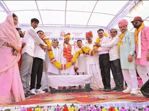 बूंदी के कापरेन में मेघवाल समाज का सामूहिक विवाह सम्मेलन, अक्षय तृतीया पर 13 जोड़े परिणय सूत्र में बंधे