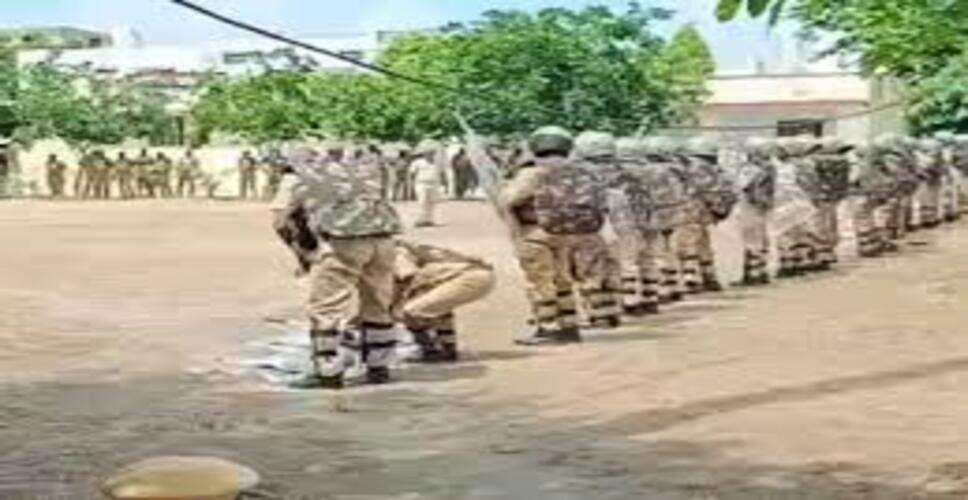 धौलपुर पुलिस के हेड कॉन्स्टेबल की ASI पदोन्नति के लिए आउटडोर परीक्षा आयोजित