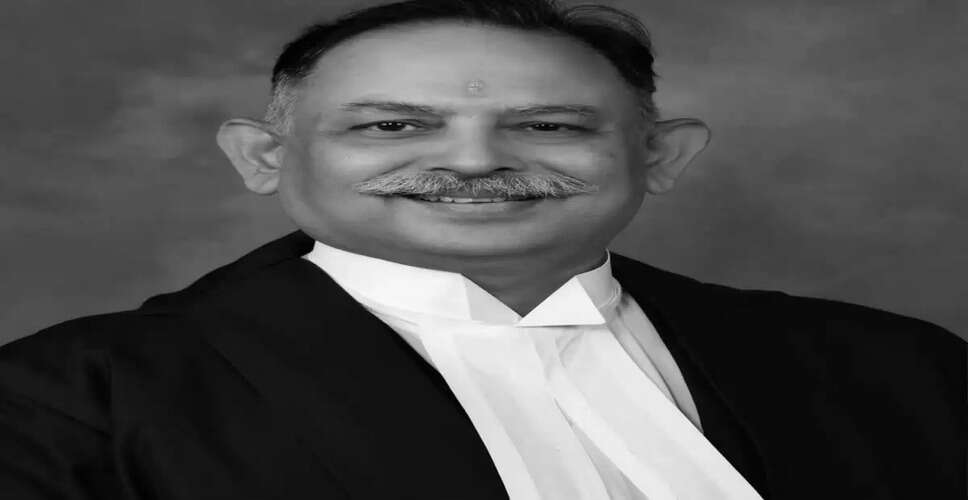 राजस्थान हाईकोर्ट को मिला नया मुख्य न्यायाधीश, जानिए कौन हैं के आर श्रीराम और कहां हुआ पूर्व CJ का तबादला ? 