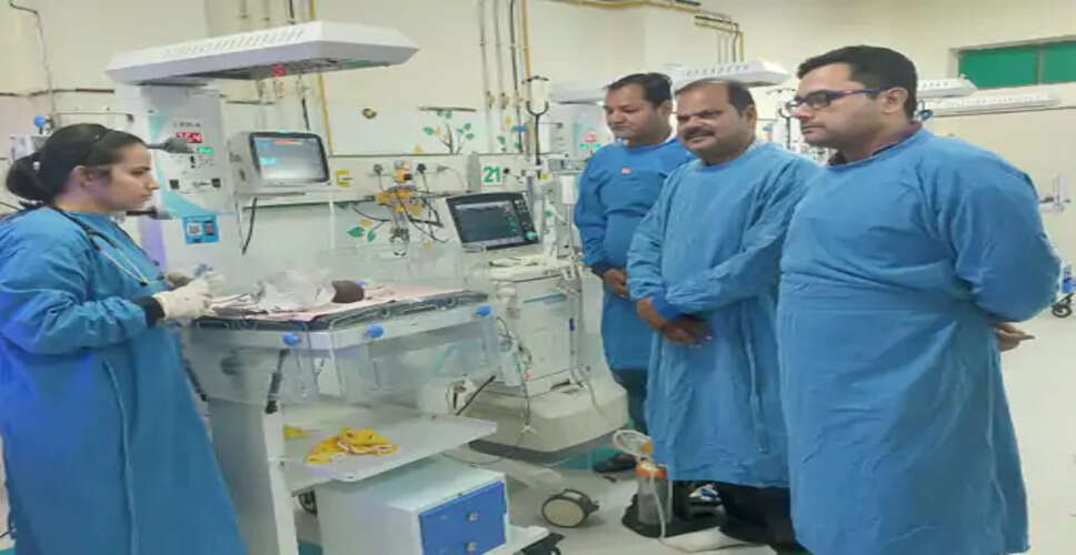 झालावाड़ जनाना अस्पताल में नवजात पालना गृह में छोड़ा गया, हालत गंभीर