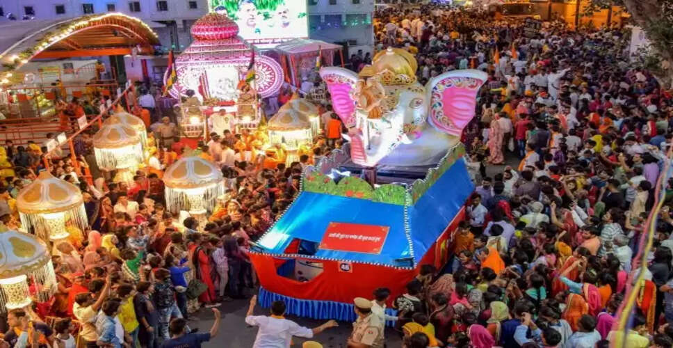 Rajasthan Breaking News: दो साल बाद गजानंद निकले नगर भ्रमण के लिए, राजधानी जयपुर में निकाली गणेश जी की भव्य शोभा यात्रा