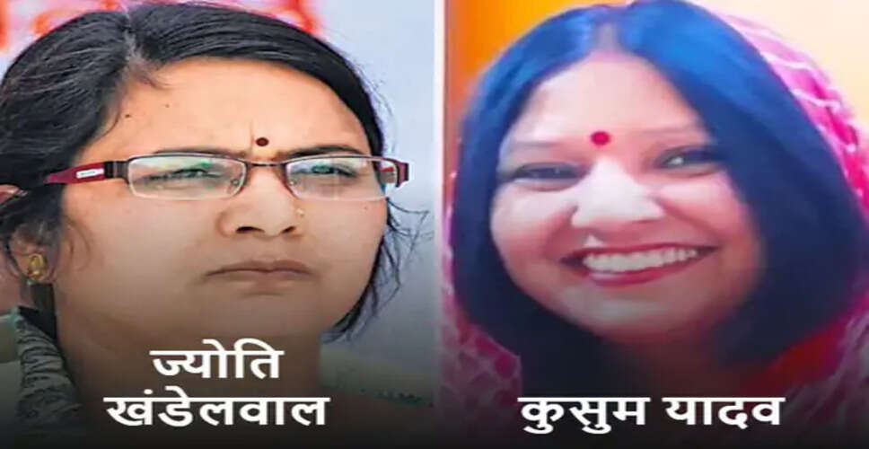 जयपुर नगर निगम चुनाव: BJP ने 145 वार्डों में उतारे प्रत्याशी, 5 पर मंथन जारी; पूर्व मेयर ज्योति खंडेलवाल को भी टिकट