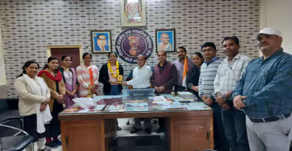 Tonk कोठी नट्टम स्कूल को दूसरी बार इंदिरा प्रियदर्शिनी पुरस्कार मिला