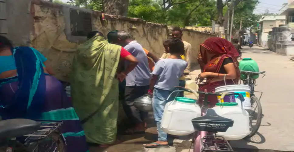 Dausa  बांदीकुई में पानी की समस्या से जनता परेशान 