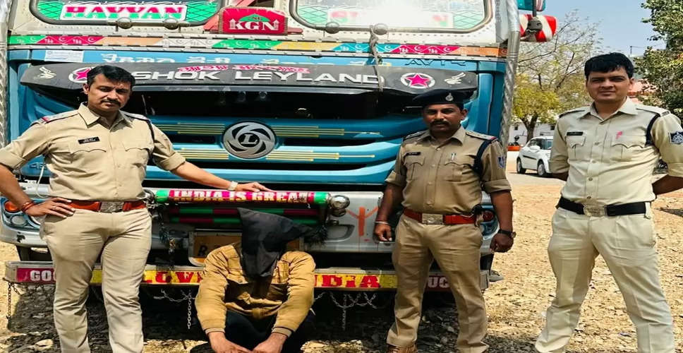 Alwar ट्रकों से माल चोरी का मास्टर माइंड गिरफ्तार, रिमांड पर भेजा 