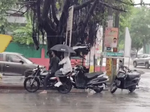 हाड़ौती संभाग में तीन दिन बारिश का अलर्ट: कोटा में 24 घंटे में 20 MM बरसात, अब तक सामान्य से 32% कम पानी