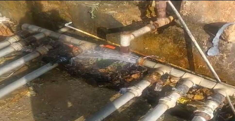 चित्तौड़गढ़ में पेयजल आपूर्ति में गड़बड़ी पर सख्ती, सहायक अभियंता और कनिष्ठ अभियंता से जवाब-तलब