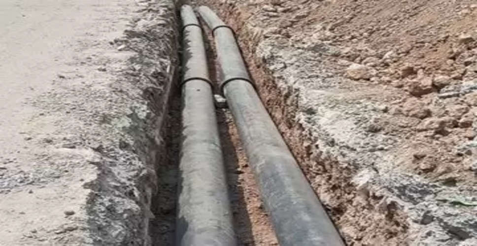 Alwar जलदाय विभाग ने पाइप लाइन का किया मिलान, अब पानी मिलेगा