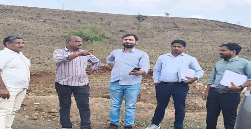 झालावाड़ में कृत्रिम जलाशय परियोजनाओं को लेकर प्रशासन सक्रिय, मोरी और सोयला स्थलों का किया निरीक्षण