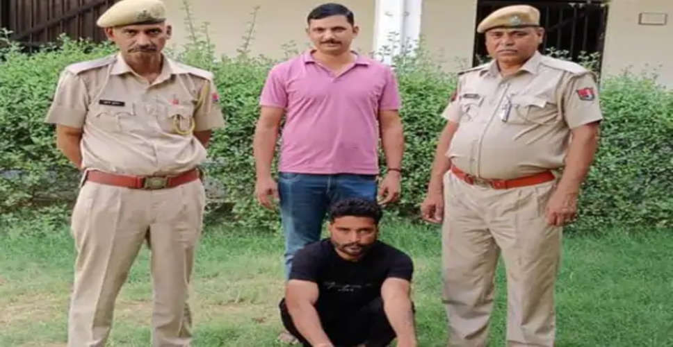 Sikar दांतारामगढ़ में ठगी के मामले का फरार आरोपी गिरफ्तार