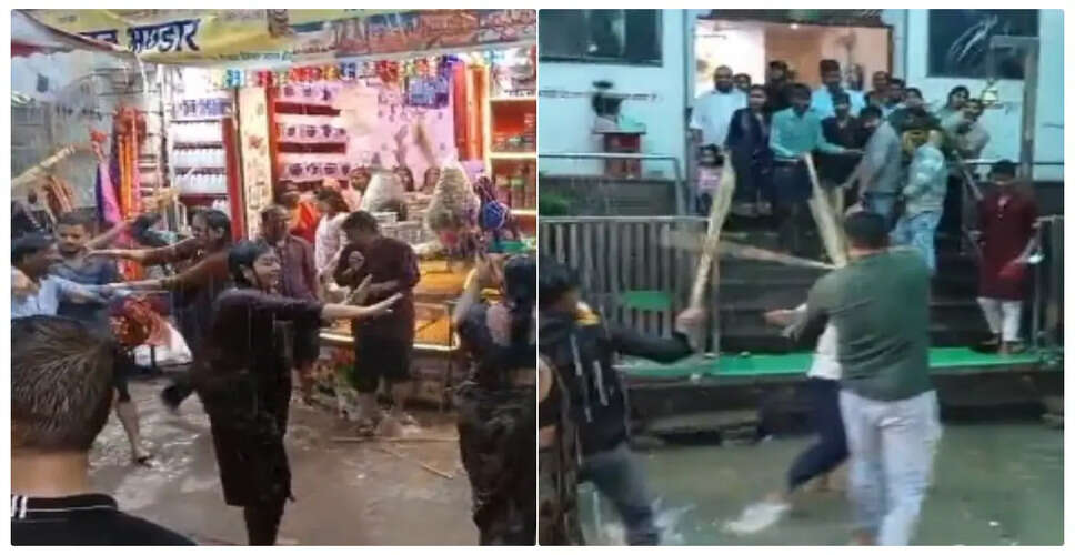 खाटूश्यामजी में नए साल पर भक्तों की भीड़ के बीच दो दुकानदारों में मारपीट