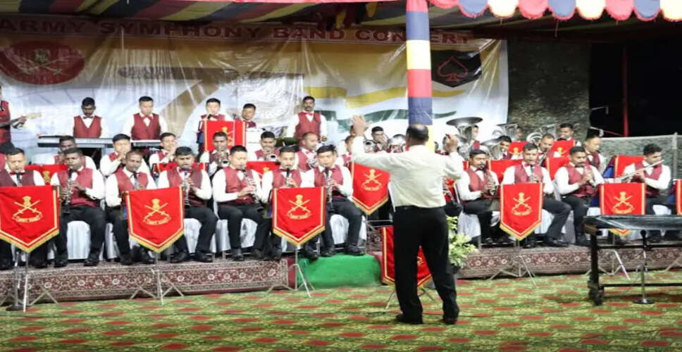 जयपुर के जवाहर कला केंद्र में गूंजा सेना का सुर, आर्मी बैंड कॉन्सर्ट ने बांधा समां