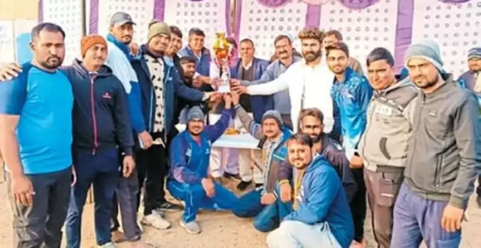 Jhunjhunu मेजबान जिले की टीम ने गुवाहाटी को 80 रन से हराया