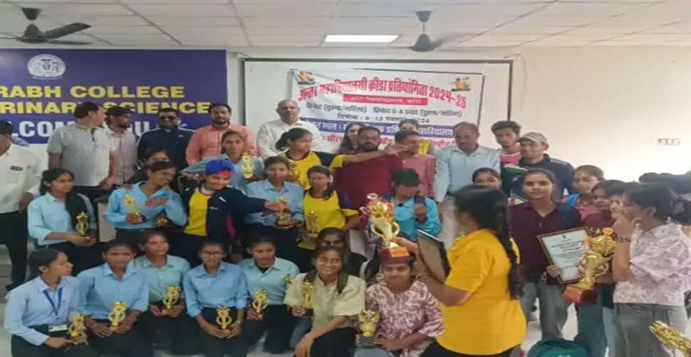 Karauli अंतर महाविद्यालय क्रिकेट प्रतियोगिता का समापन