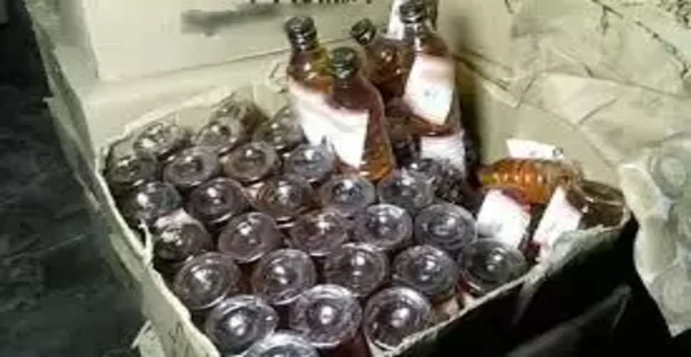 Pali में 21 पेटी अवैध शराब के साथ युवक गिरफ्तार, पुलिस जाँच शुरू 
