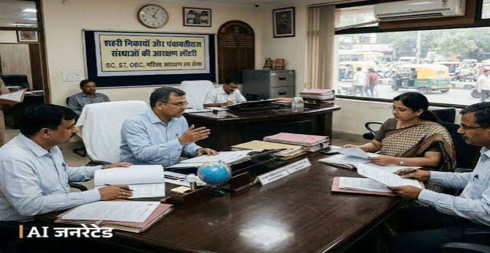 जयपुर में पंचायतीराज चुनाव की आरक्षण लॉटरी पूरी, 57 जिला परिषद और 386 पंचायत समिति सदस्य पदों का आरक्षण तय