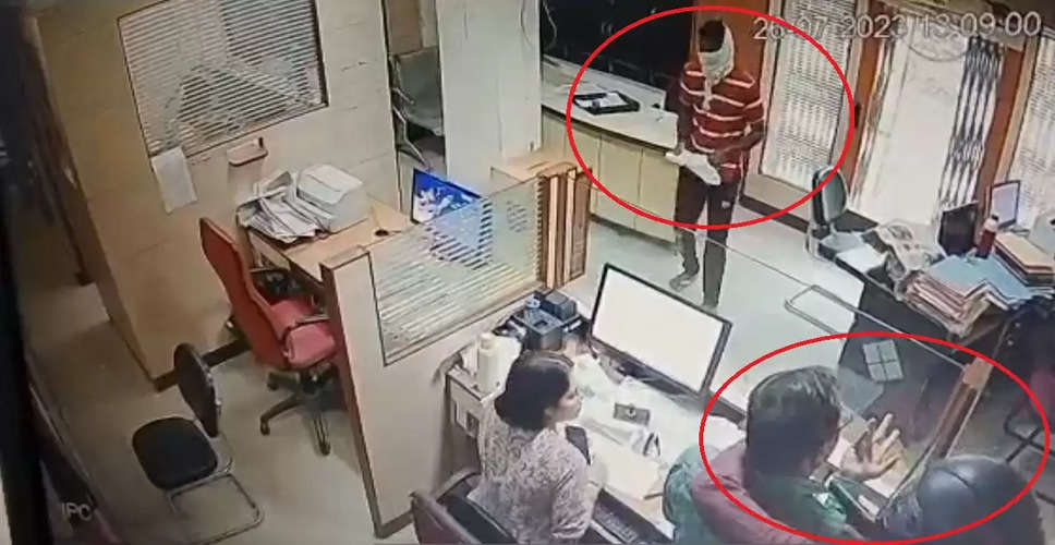 लग्जरी लाइफ जीने के लिए जयपुर में बॉयफ्रेंड के साथ महिला ने लूटा ऑफिस, वीडियो में कैद वारदात 