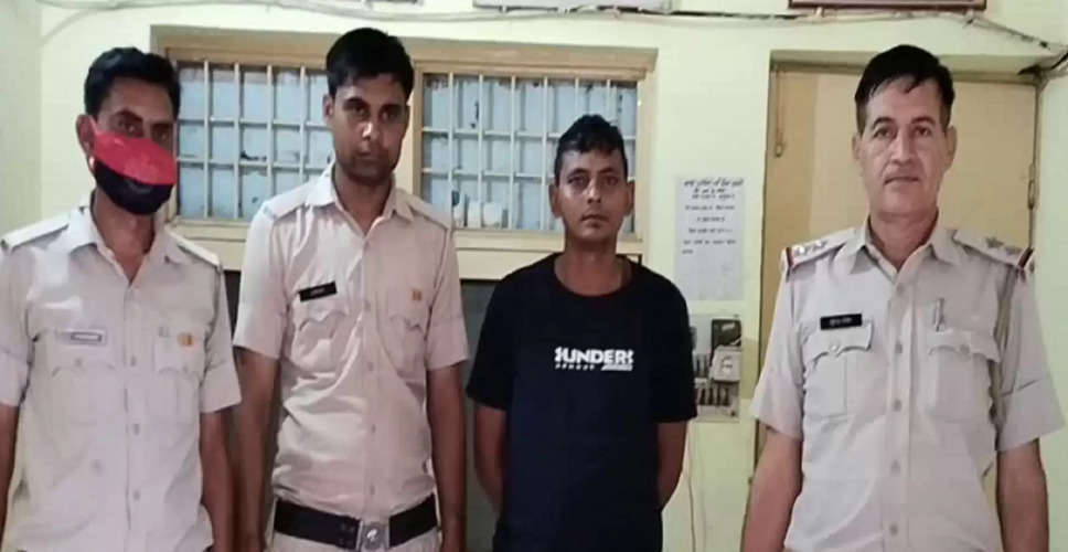 Sawaimadhopur में पुलिस ने 10 माह से फरार गौ तस्कर को किया गिरफ्तार