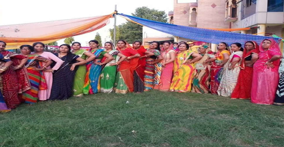 Ajmer लहरिया उत्सव में नृत्य-गायन की धूम, महिलाओं में उत्साह
