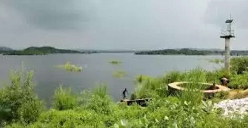 जगर बांध में जल स्तर बढ़ा: मानसून की खुशहाली, जल स्तर 29 फीट पर पहुंचा