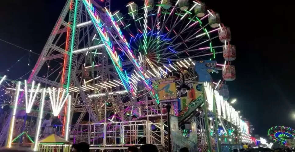 Kota&nbsp;131वां राष्ट्रीय दशहरा मेला आज से सजने लगी दुकानें,&nbsp;जगमगाएगा मेला