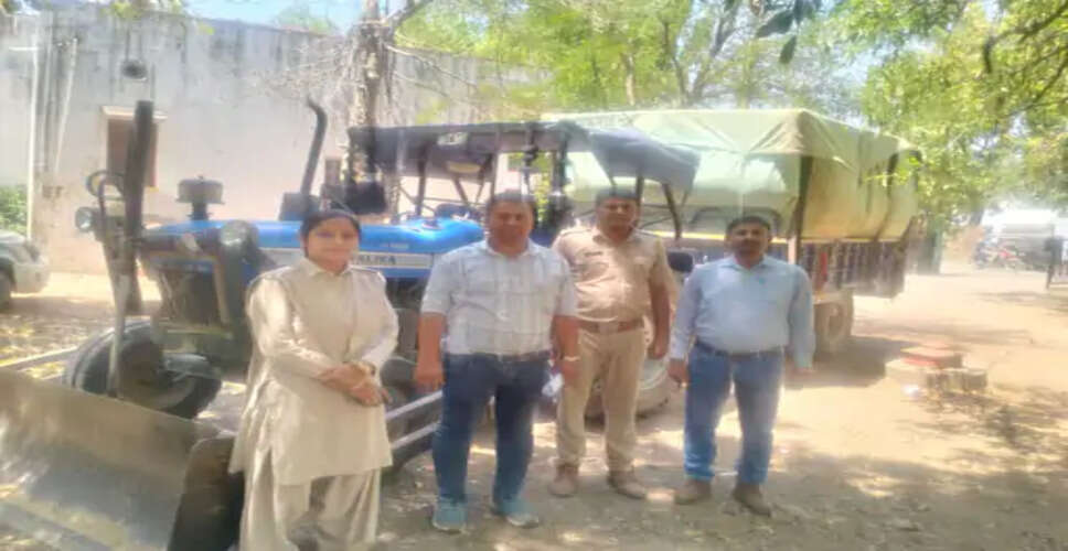 बूंदी के केसरपुरा वन खंड में अवैध कटान पर कार्रवाई, ट्रैक्टर-ट्रॉली जब्त, एक आरोपी गिरफ्तार