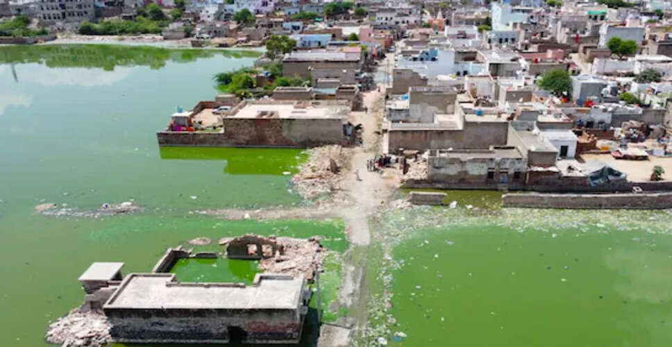 Bikaner&nbsp;200 करोड़ से ट्रीटमेंट प्लांट बना, लेकिन गंदे पानी का निस्तारण नहीं