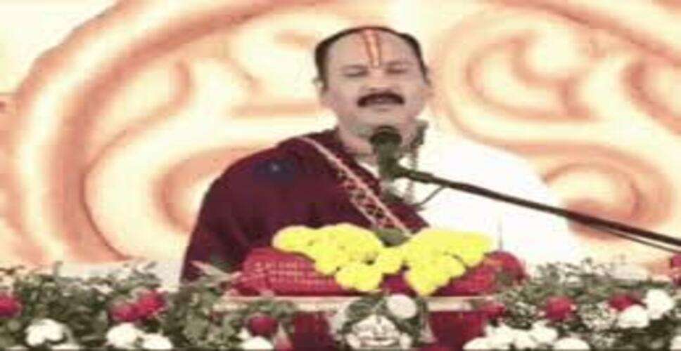 भीलवाड़ा में श्री शिव महापुराण कथा का दूसरा दिन, श्रद्धालुओं की भारी भीड़