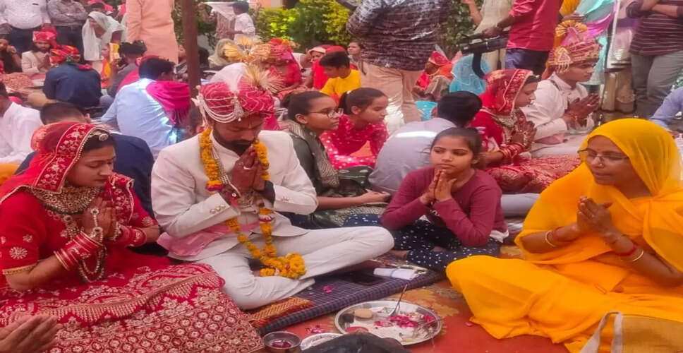 Ajmer&nbsp;गुर्जर गौड़ एवं वैष्णव समाज का सामूहिक विवाह समेलन का आयोजन&nbsp;किया&nbsp;