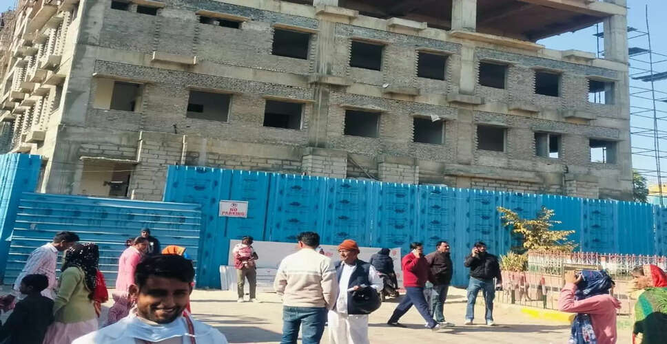 झुंझुनूं मेडिकल कॉलेज हॉस्पिटल का निर्माण 2026 तक टला, स्वास्थ्य सेवाओं पर असर